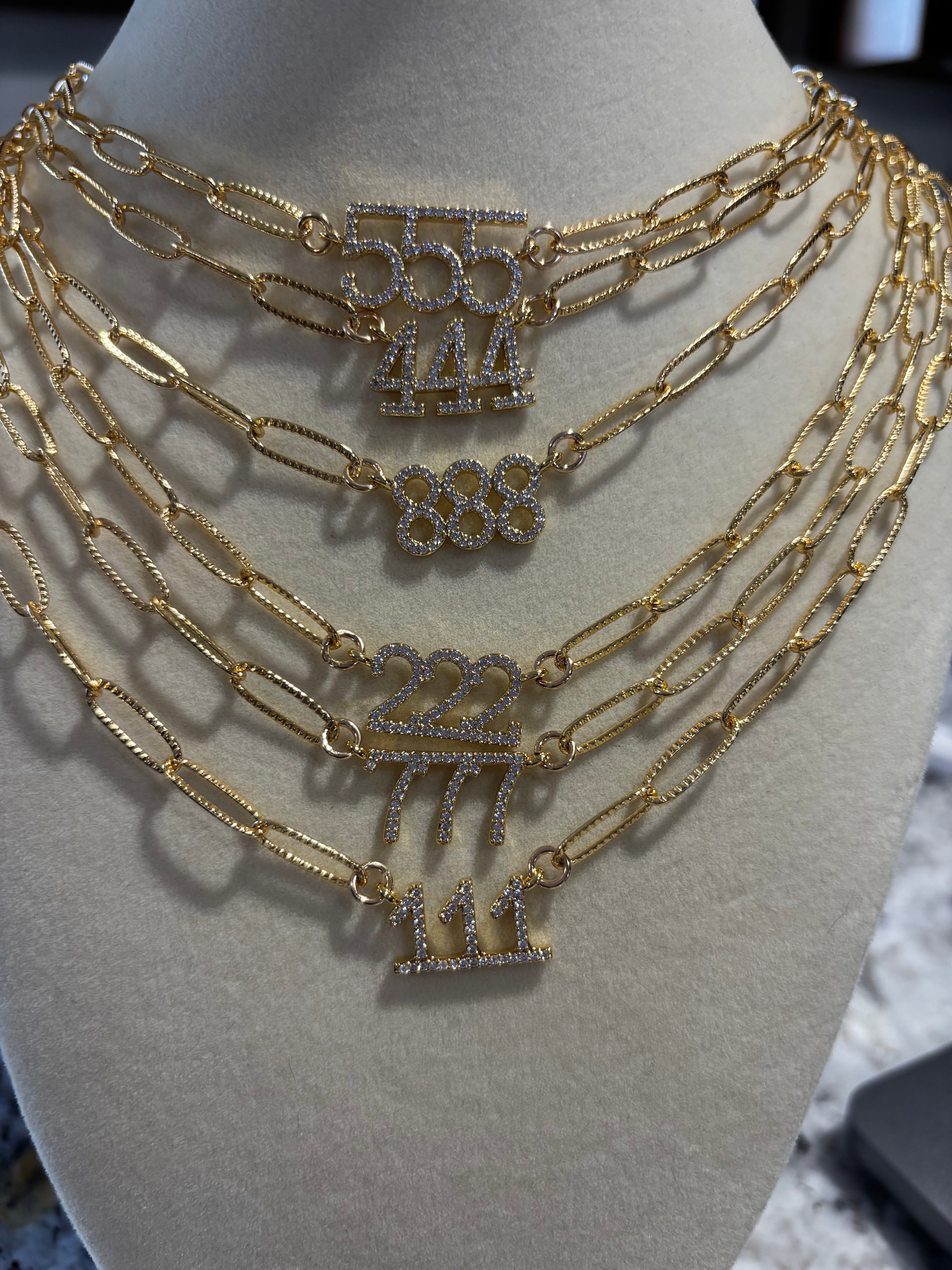 Angel Number Necklaces
